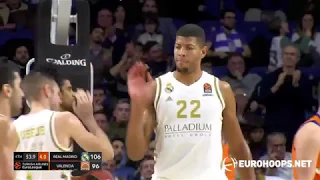 Real Madrid - Valencia Basket 111-99: Facundo Campazzo (17 assists)