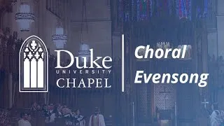 Choral Evensong Worship Service - 3/1/20