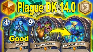 I Upgraded My Plague DK 14.0 To Counter Reno Decks After Nerfs Showdown in the Badlands| Hearthstone