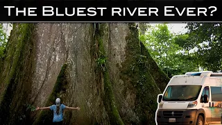 Rio Celeste: The Bluest River? [PANAMERICAN HIGHWAY VANLIFE TRAVEL]