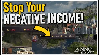 How to Fix Fluctuating Income in Anno 1800! || Anno 1800 Tutorials