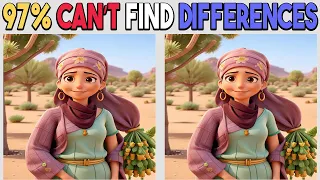 Spot The Difference : 97% Can't Find Differences [ Find The Difference #78 ]