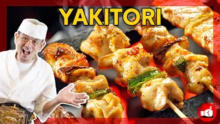 Make JUICY Yakitori Grilled Chicken at Home | Japanese Recipe