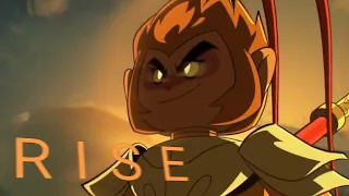 RISE || Monkey King || Lego Monkie Kid AMV