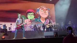 Gorillaz - Aries feat. Peter Hook Live at The O2 Arena, London, 11/08/21