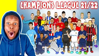 442oons : Champions League 21/22 (Footballers React and Prepare) Reaction