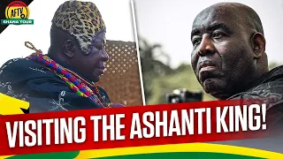 The Ashanti King & Robbie The Arsenal Fan Warrior! AFTV Ghana Tour