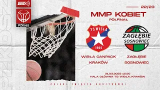 Wisła CanPack Kraków - Zagłębie Sosnowiec (1/2 MMP U17 Kobiet)
