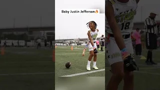 JUSTIN JEFFERSON'S LITTLE BROTHER IS TOUGH!😂🔥