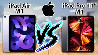 iPad Air M1 vs iPad Pro M1 11' - Specs Review Comparison!