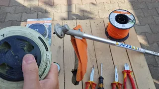 Înlocuire fir motocoasă Stihl Autocut C 26-2 How to replace trimmer line