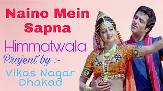 Naino Me Sapna Sapno Me Sajna | Himmatwala - 1983 | 4K Full HD Video Song | Vikas Nagar Dhakad