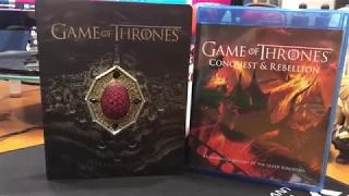 Game Of Thrones Season 7 Steelbook with Dragonstone Sigil Magnet Unboxing (Best Buy Exclusive)