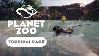 Planet Zoo: Tropical Pack - Полосатый варан