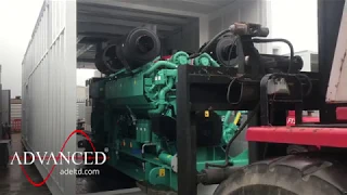 Installing a 3000 kVA Cummins Diesel Generator Into a Bespoke Acoustic Enclosure