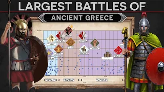 What are the Largest Battles of Ancient Greece? (500 BC - 1500 AD) DOCUMENTARY