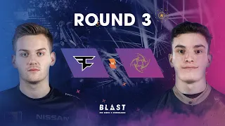 BLAST Pro Series Copenhagen 2019 - Round 3 - FaZe vs. NiP