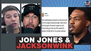 Jon Jones Banned from Jackson Wink | WEIGHING IN