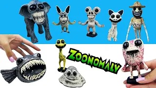 Making ALL ZOONOMALY  Game Characters with CLAY | ZOONOMALY | Polymer Clay