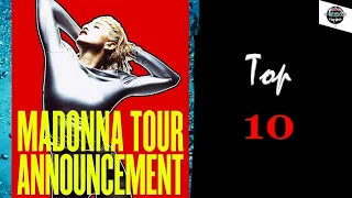 Top 10 Madonna Celebration Tour Wish List!