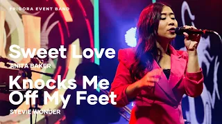 Sweet Love x Knocks Me Off My Feet (cover) | Frigora Event Band