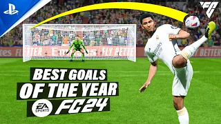 FC 24 | BEST GOALS OF THE YEAR | PS5 4K