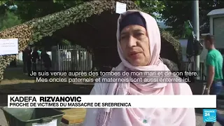 Des victimes du génocide de Srebrenica enterrées 26 ans après • FRANCE 24