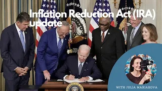 The US Inflation Reduction Act (IRA) & international response incl the EU Green Deal Industrial Plan