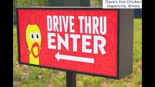 Dave's Hot Chicken - Drive-Thru Signage Success Story