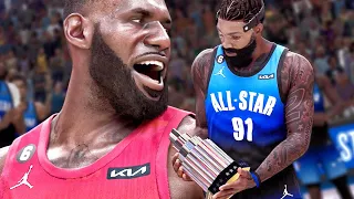 NBA 2K24 My Career | ALL-STAR GAME MVP (3-Level Threat Center)