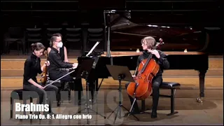 Brahms: Piano Trio Op. 8 B Major | 1st Movement (720p Video)