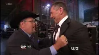 Vince McMahon scares JR. it doesn't matter what you think