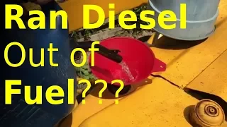 BEST way to bleed diesel fuel system (step-by-step)