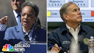 Lori Lightfoot Asks Texas Gov. Greg Abbott to Stop Bussing Migrants to Chicago