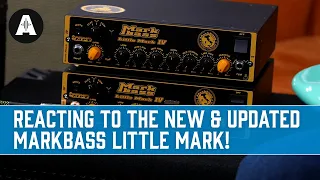 Reacting to the NEW & Updated Markbass Little Mark! - Markbass Little Mark IV