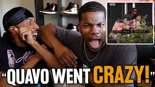 QUAVO ETHERED CHRIS BROWN! "OHB" DISS! *REACTION