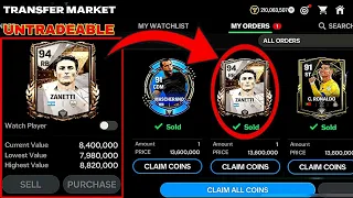 HOW TO SELL UNTRADEABLE PLAYERS IN FC MOBILE!