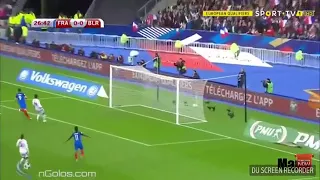 Antoine Griezmann Goal! France 2-1 Belarus - 10-10-2017