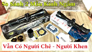 SO SÁNH 2 MẪU KÍNH NGẮM BSATMD 4-14X44 FFP VÀ KÍNH NGẮM MARCOOL HD 4-16X44 SFIR CÁI NÀO NGON HƠN