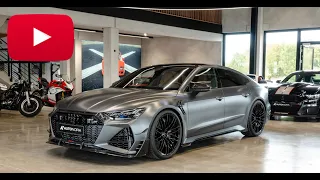 ABT RS7-R 1 of 125 limited Edition cars based on Audi RS7 in Daytona grey matte