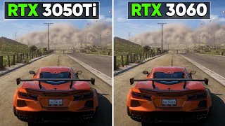 Forza Horizon 5 | RTX 3050 Ti Laptop Vs RTX 3060 Laptop | Direct Comparison | 1080p