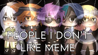 Bnha | People I don’t like meme | Inverted Dekusquad | Gacha Club