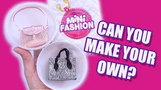 Can you make your own Mini brand Fashion Balls? Inspired by Series 2 Mini Fashion balls.