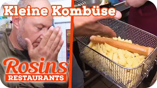 Frank geschockt: Dosenfutter & Bratwurst aus der Friteuse | 2/8 | Rosins Restaurants | Kabel Eins