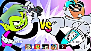 teen titans go jump joust gameplay