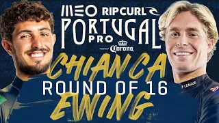João Chianca vs Ethan Ewing | MEO Rip Curl Pro Portugal - Round of 16 Heat Replay