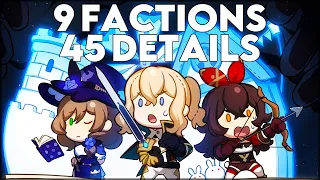 45 Interesting Details About 9 Factions In Genshin Impact