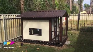 Awesome dog house..with Ac/heater