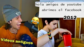 Robleis reacciona a los videos de su primer canal🤣