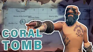 How to do SHRINE of the Coral Tomb | All Journal Locations ► Sea of Thieves